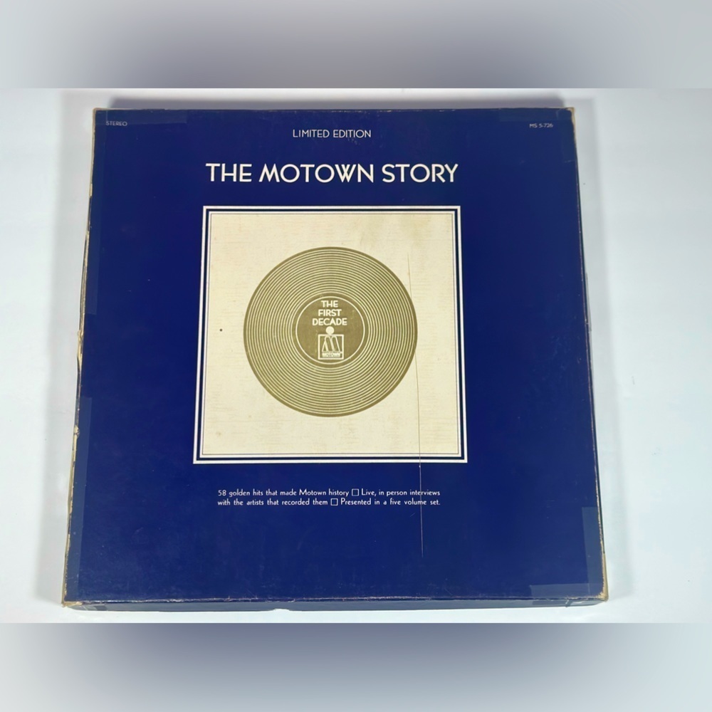 🌱 MOTOWN STORY  Various Artists MS-728 1970 (5) Records